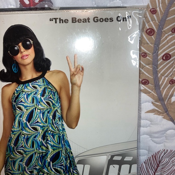🎃NWT Dreamgirl Halloween Hippie Costume M - Picture 2 of 8